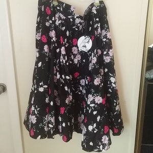 Modcloth retro hell bunny skirt XL